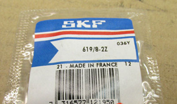 SKF 619/8-2Z single row deep groove ball bearings